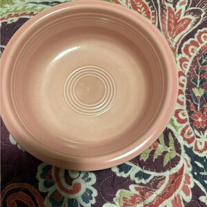 Fiestaware Rose  Bowl